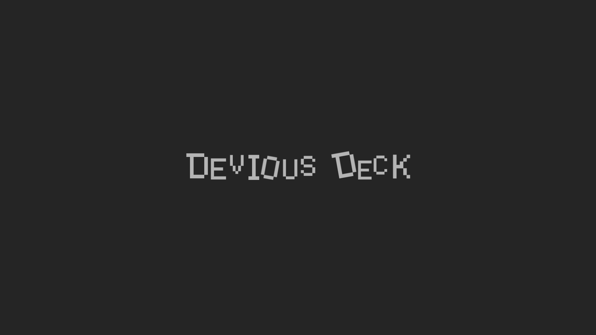 game dev log devious deck